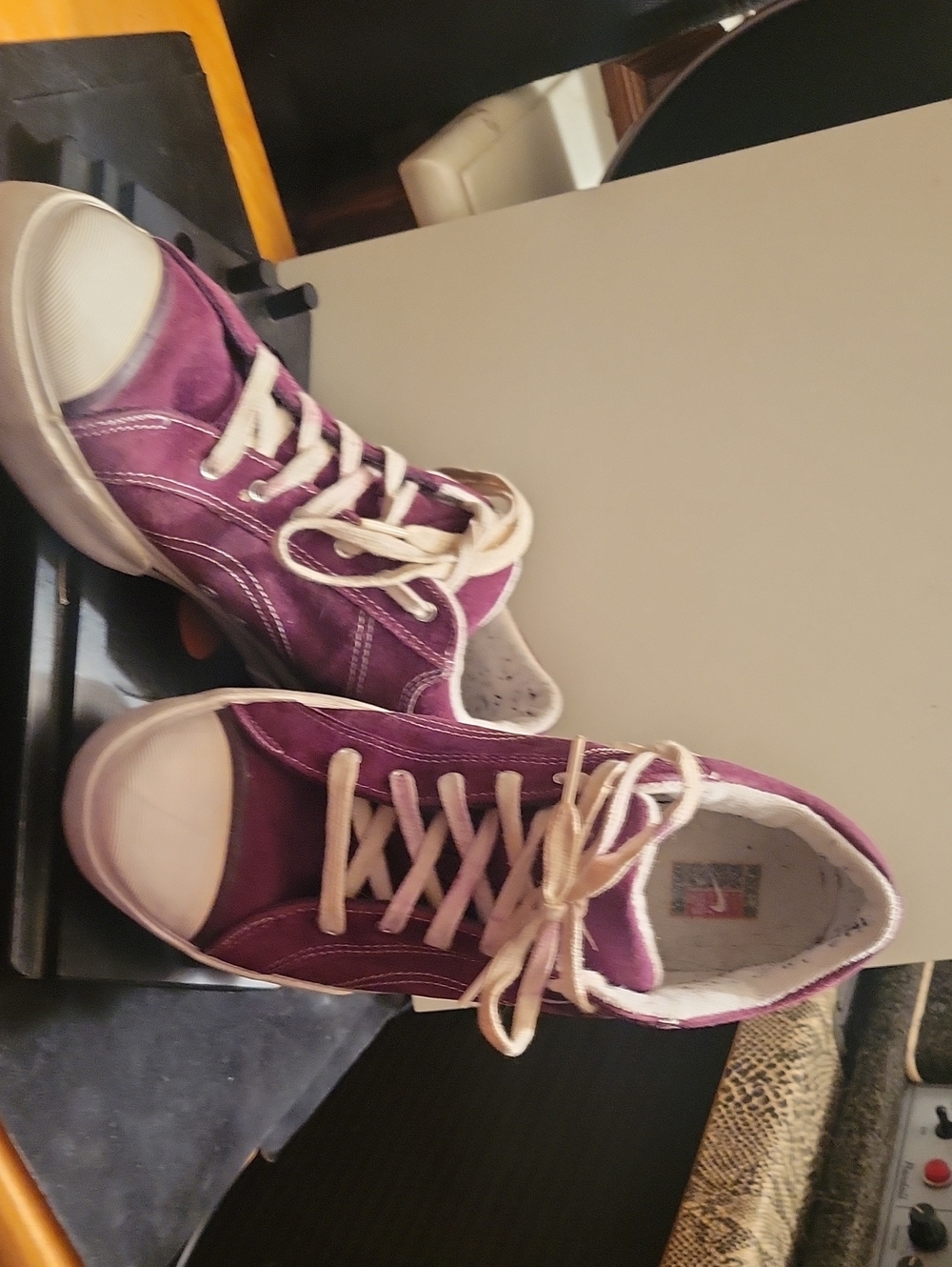 Nike- HARD TO FIND PURPLE SUEDE